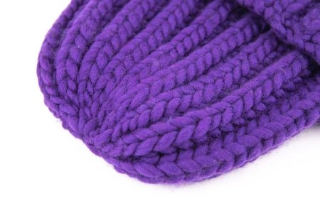 Шапка Spuntaneous (фиолетовая) - купить на Hollywool.ru