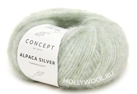 Пряжа Katia Concept Alpaca Silver