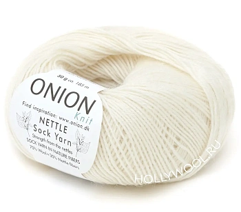 Onion Nettle Sock Yarn (1001/Белый)