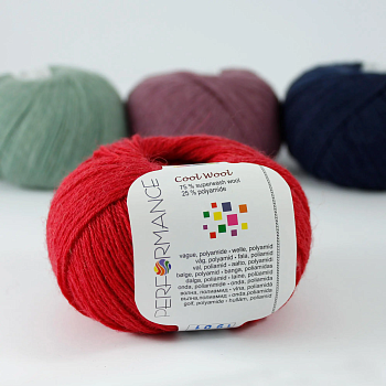 Performance Cool Wool (19/Приглушенный красный)