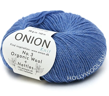 Onion Organic Wool+Nettles №3 (1113/Лазурный) Onion Organic Wool+Nettles №3 (1113/Лазурный)
