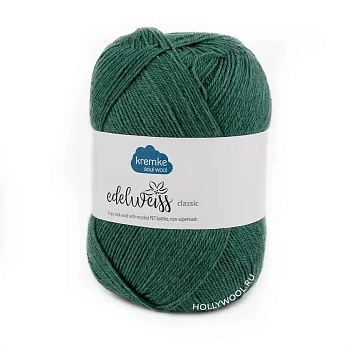 Kremke Edelweiss Classic 4ply (417/Изумрудный зеленый) Kremke Edelweiss Classic 4ply (417/Изумрудный зеленый)