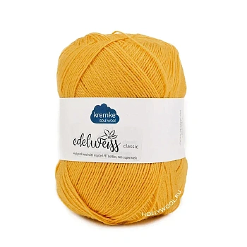 Kremke Edelweiss Classic 4ply (407/Солнечно-желтый) Kremke Edelweiss Classic 4ply (407/Солнечно-желтый)