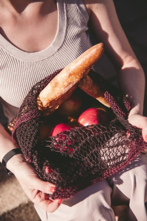 Описание Авоська "За хлебом" - купить на Hollywool.ru