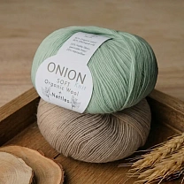 Пряжа Onion Soft Organic Wool+Nettles