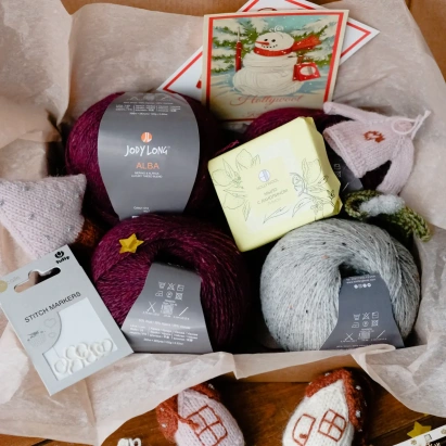 Набор для вязания "Лопапейса Руны" (размер S-M) Бордо