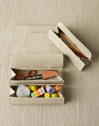 Пенал для хранения аксессуаров CocoKnits (Grey) - купить на Hollywool.ru