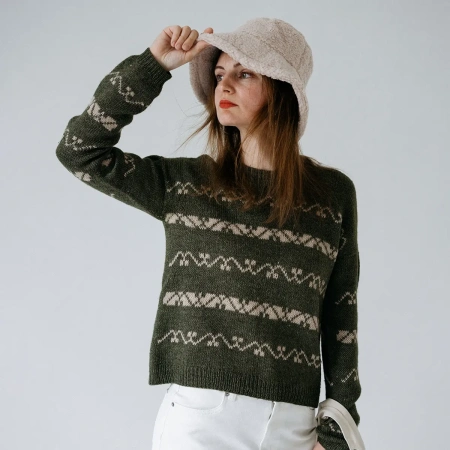 Описание Джемпер Вишни - купить на Hollywool.ru