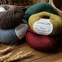 Пряжа Onion Alpaca+Merino Wool+Nettles