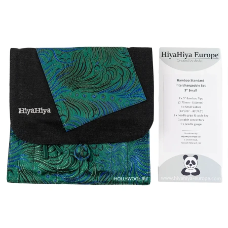 Набор съемных спиц 13 см Bamboo Standard Interchangeable HiyaHiya - купить на Hollywool.ru