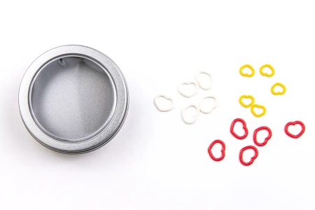 Набор маркеров Сердце (S/M/M) Tulip - купить на Hollywool.ru