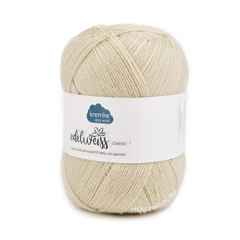 Kremke Edelweiss Classic 4ply (400/Натуральный) Kremke Edelweiss Classic 4ply (400/Натуральный)