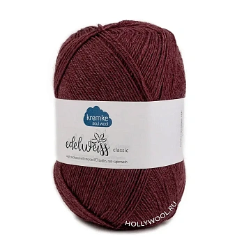 Kremke Edelweiss Classic 4ply (406/Божоле) Kremke Edelweiss Classic 4ply (406/Божоле)