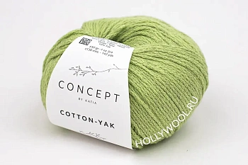 Katia Concept Cotton-Yak (126/Яркая фисташка) D