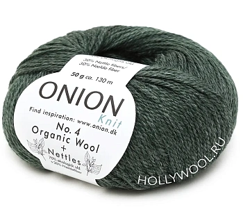 Onion Organic Wool+Nettles №4 (806/Хвоя) Onion Organic Wool+Nettles №4 (806/Хвоя)