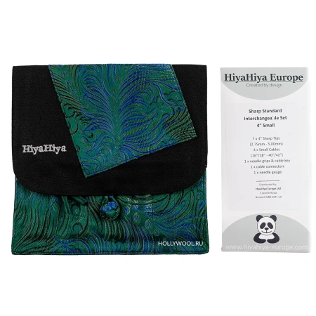 Набор съемных спиц 10 см Sharp Standard Small HiyaHiya - купить на Hollywool.ru