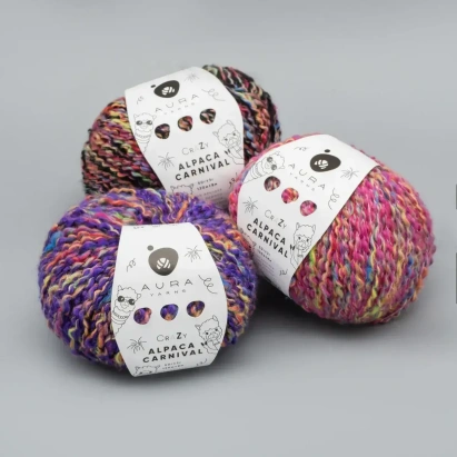 Пряжа Aura Yarns Alpaca Carnival Пряжа Aura Yarns Alpaca Carnival - купить на Hollywool.ru