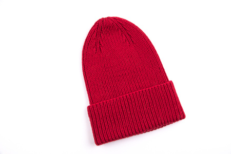Шапка луковка (красная) - купить на Hollywool.ru