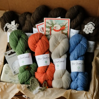 Набор для вязания "Лопапейса Кристалл"(размер M-L) Шоколад