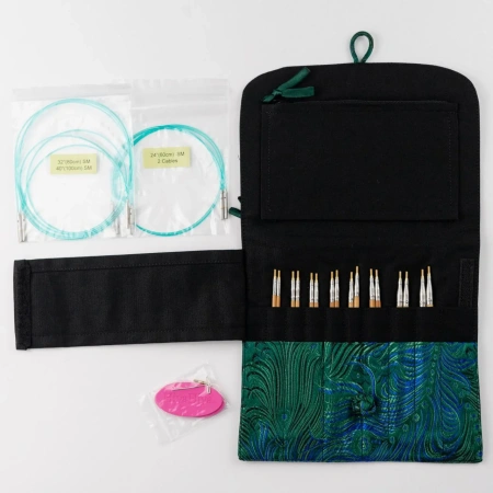 Набор съемных спиц 13 см Bamboo Premium Interchangeable HiyaHiya - купить на Hollywool.ru