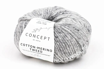 Katia Concept Cotton-Merino Tweed (506/Серый гранит) D Katia Concept Cotton-Merino Tweed (506/Серый гранит) D