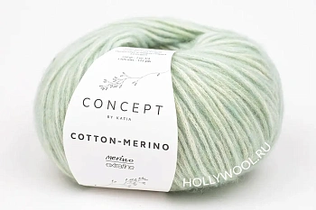 Katia Concept Cotton-Merino (132/Снежная мята) D