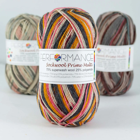 Пряжа Perfomance Sockwool Prime Multi