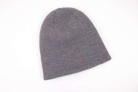 Шапка Double Camel (зеленый-серый) - купить на Hollywool.ru