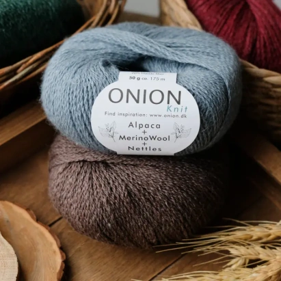 Пряжа Onion Alpaca+Merino Wool+Nettles