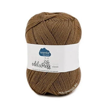 Kremke Edelweiss Classic 4ply (411/Молочный шоколад) Kremke Edelweiss Classic 4ply (411/Молочный шоколад)