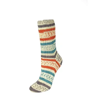 Rellana Flotte Socke 4f. Pastell (1611)