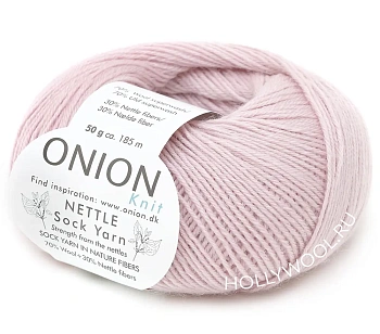 Onion Nettle Sock Yarn (1029/Розовый кварц)