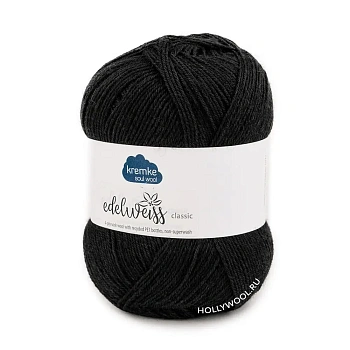 Kremke Edelweiss Classic 4ply (426/Черный) Kremke Edelweiss Classic 4ply (426/Черный)