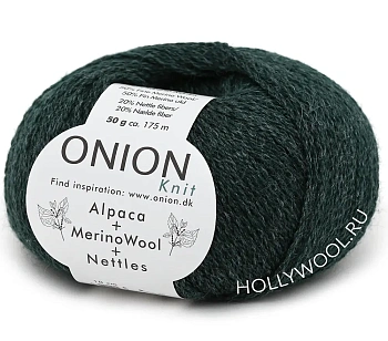 Onion Alpaca+Merino Wool+Nettles (1216/Темно-зеленый) Onion Alpaca+Merino Wool+Nettles (1216/Темно-зеленый)