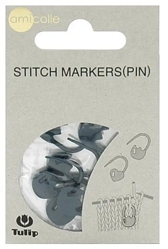 Маркер для вязания Тюльпан (Темно-синий) Tulip