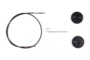 50 см чёрная леска для съемных укороченных спиц Lykke D