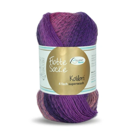 Пряжа Rellana Flotte Socke 4f. Kolibri - купить на Hollywool.ru