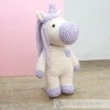 Набор для вязания игрушки крючком Dolly Unicorn Hardicraft