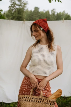 Описание Топ Тополиный пух - купить на Hollywool.ru