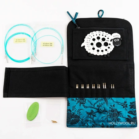 Набор съемных спиц 10 см Sharp Standard Small HiyaHiya - купить на Hollywool.ru