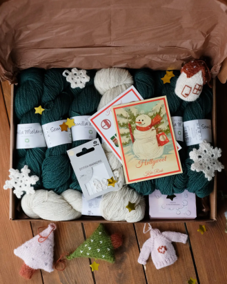 Набор для вязания "Лопапейса Руны" (размер S-L) Зеленая Ель