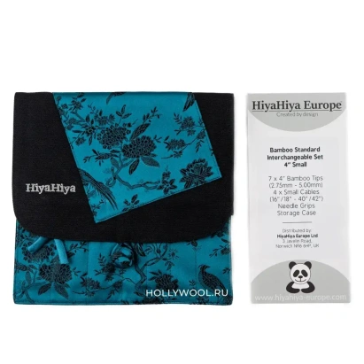 Набор съемных спиц 10 см Bamboo Standard Interchangeable HiyaHiya - купить на Hollywool.ru