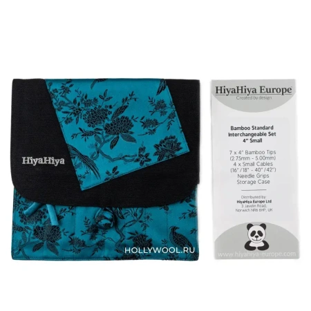 Набор съемных спиц 10 см Bamboo Standard Interchangeable HiyaHiya - купить на Hollywool.ru