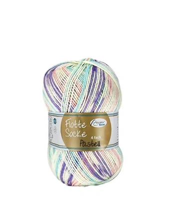 Пряжа Rellana Flotte Socke 4f. Pastell Пряжа Rellana Flotte Socke 4f. Pastell - купить на Hollywool.ru