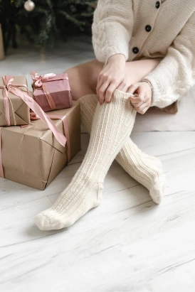 Описание Гольфы Зимний сон - купить на Hollywool.ru