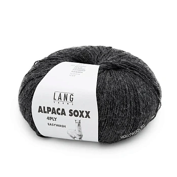 Lang Yarns Alpaca Soxx 4ply (005/Темно-серый) Lang Yarns Alpaca Soxx 4ply (005/Темно-серый)
