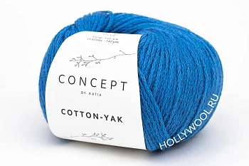 Katia Concept Cotton-Yak (127/Кобальтовая синь)