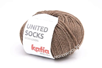 Katia United Socks (01/Орехово-коричневый)