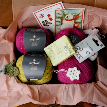 Набор для вязания "Лопапейса Руны" (размер S-M) Георгин