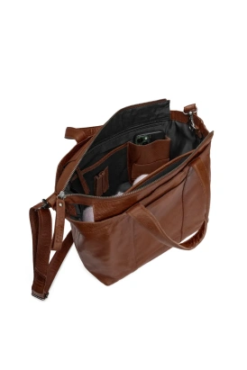 Сумка Hiba w/zipper Rich Brown muud - купить на Hollywool.ru